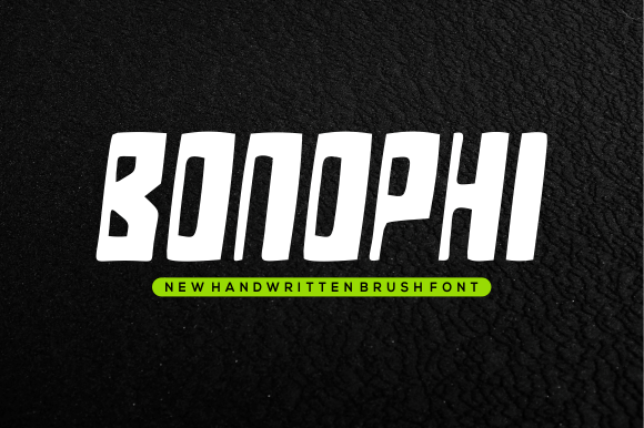 Bonophi: The Bold Display Typeface for Modern Editorial Design