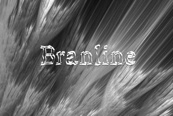 Branline: The Quirky Horror Display Font for Handmade Brands