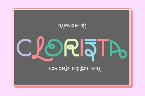 Clorista: The Joyful Display Font That Brings Handmade Goods to Life