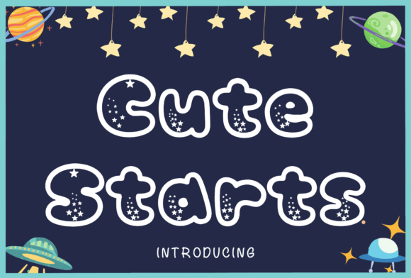 Cute Starts: The Bold Typeface for Memorable Small Business Branding