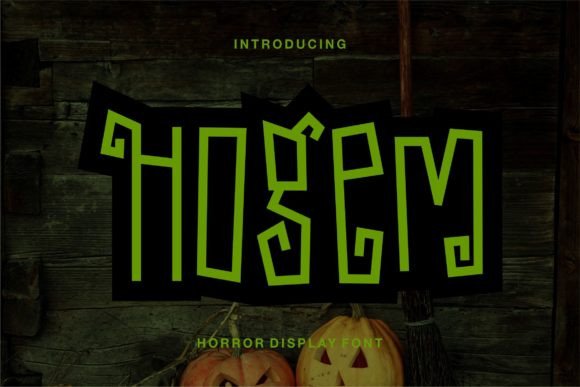 Designing with Hogem: A Spooky Display Font for Digital Projects