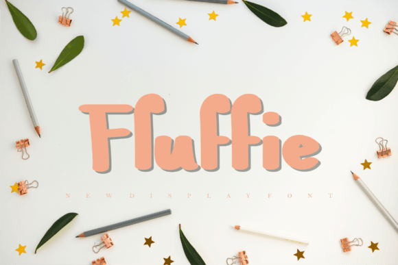 Fluffie Font: The Modern Display Typeface for Bold Branding