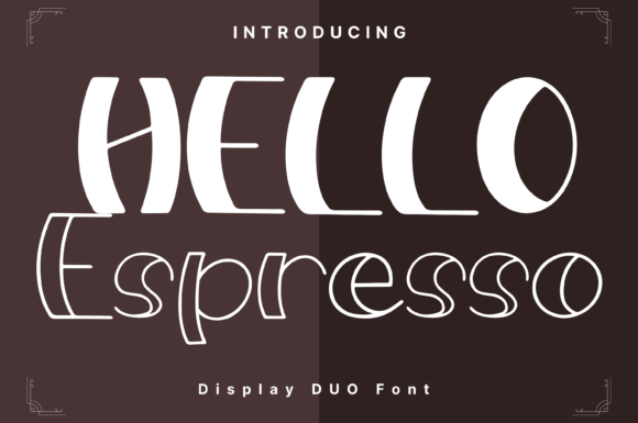 Hello Espresso Style: The Whimsical Typeface That Elevates Campaigns