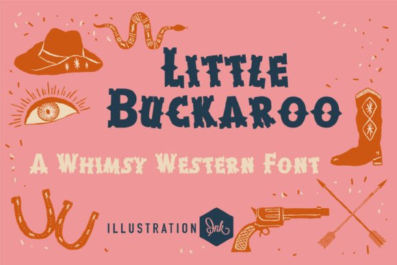 Little Buckaroo: The Premium Display Font That Elevates Campaign Headlines