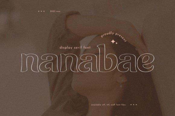 Nanabae: The Vintage Display Font for Timeless Brand Identity