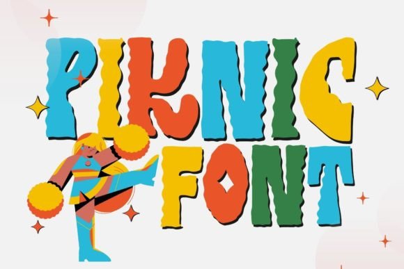 Piknic: The Hand-Painted Typeface for Editorial Design