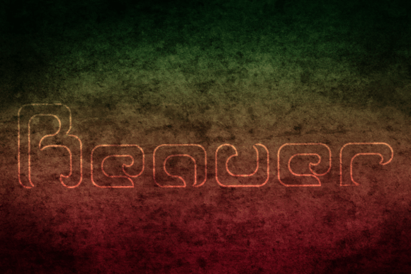 Reaver - Hollow Italic: The Perfect Typeface for Bold Brand Identity
