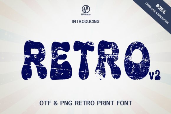 Retro V2: The Premium Display Typeface for Bold Campaigns