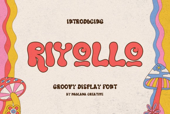 Riyollo: A Playful Display Font for Bold Branding