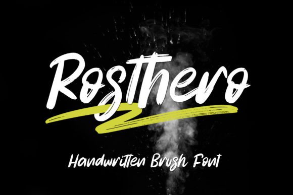 Rosthero: The Bold Display Font That Transforms Small Business Branding