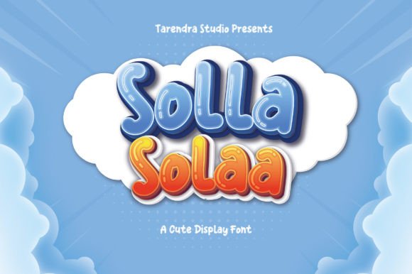 Solla Solaa: The Playful Display Font for Editorial Design
