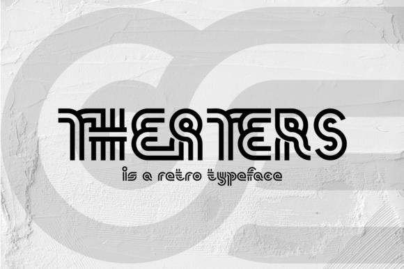 Theaters Font: A Bold Display Typeface for Real Business Branding